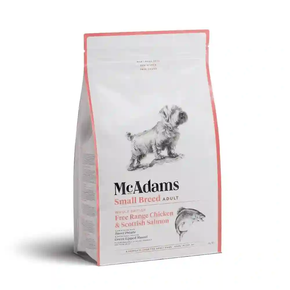 McAdams Pollo Campero y Salmón para perros de raza pequeña 2kg