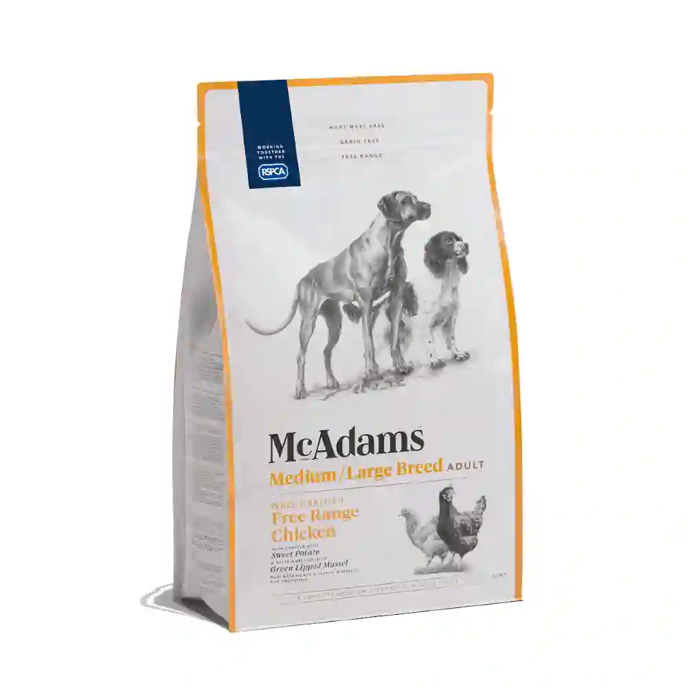 McAdams Pollo Campero para Perros de Raza Mediana y Grande 2kg