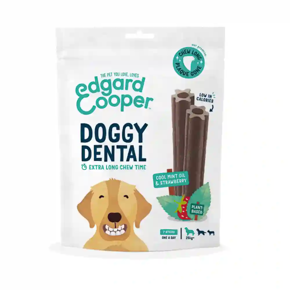 Edgard Cooper Doggy Dental Menta y Fresa grande 7UDS