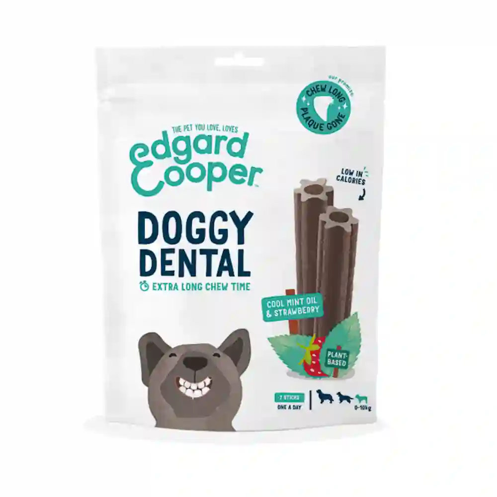 Edgard Cooper Doggy Dental Menta y Fresa Small 7Uds