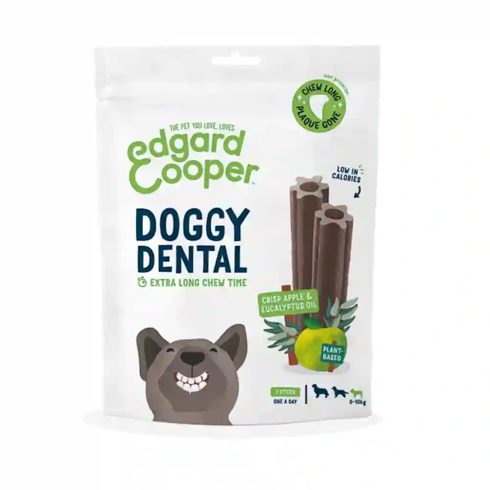 Edgard Cooper Doggy Dental Manzana y Eucalipto pequeño 7UDS