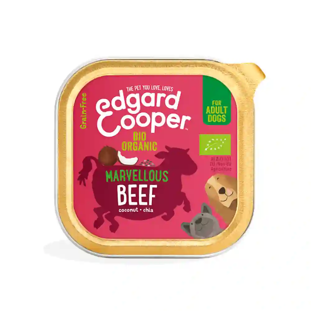 Edgard Cooper Tarrina Bio Orgánica terra para perros 100g