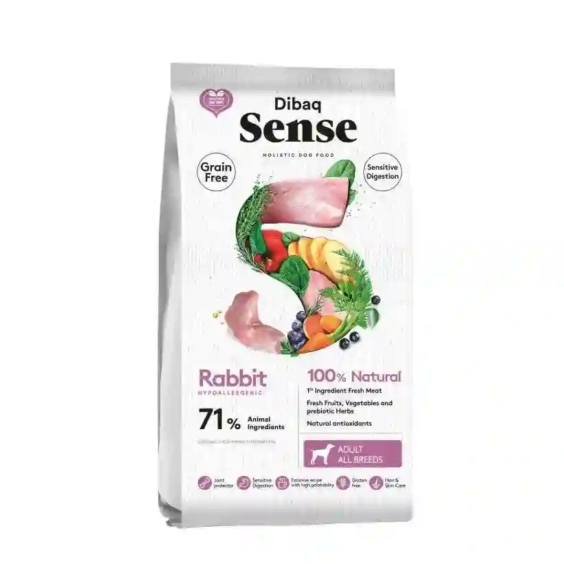 Dibaq Sense Conejo Grain Free Para Perro