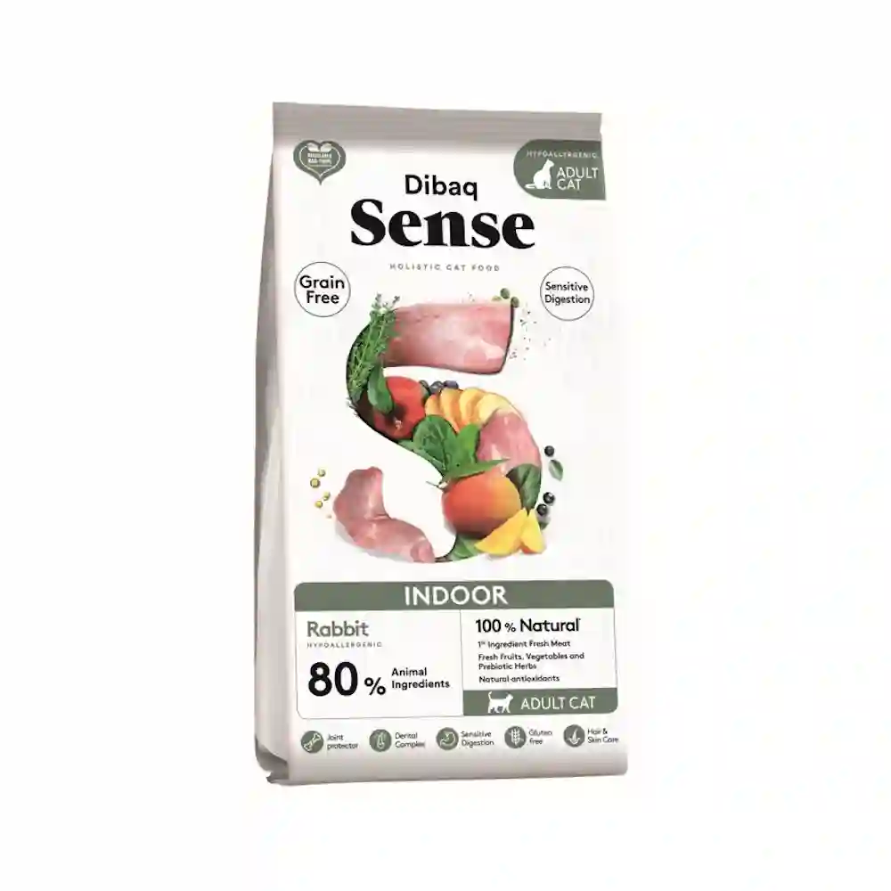 Dibaq Sense Cat Grain Free Indoor Conejo