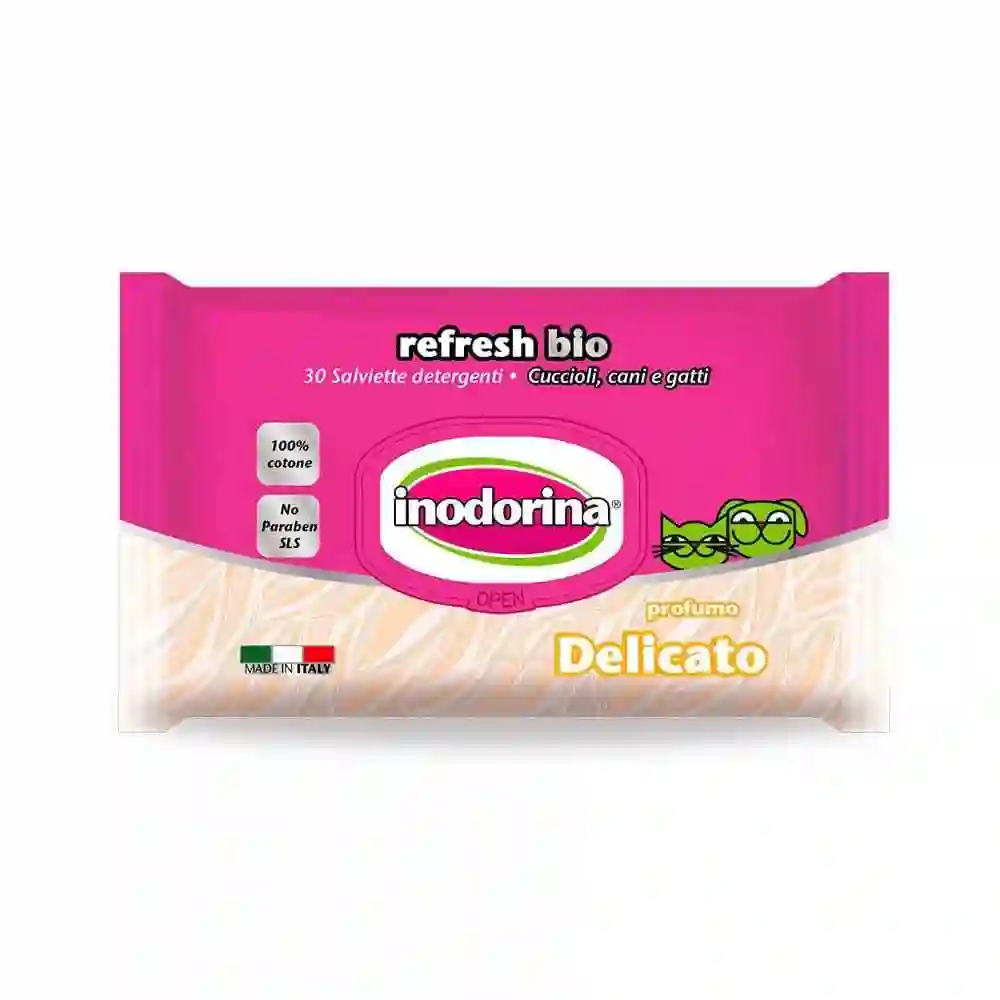 Inodorina toallitas higiénicas actualizar bio neutra - delicados 30uds