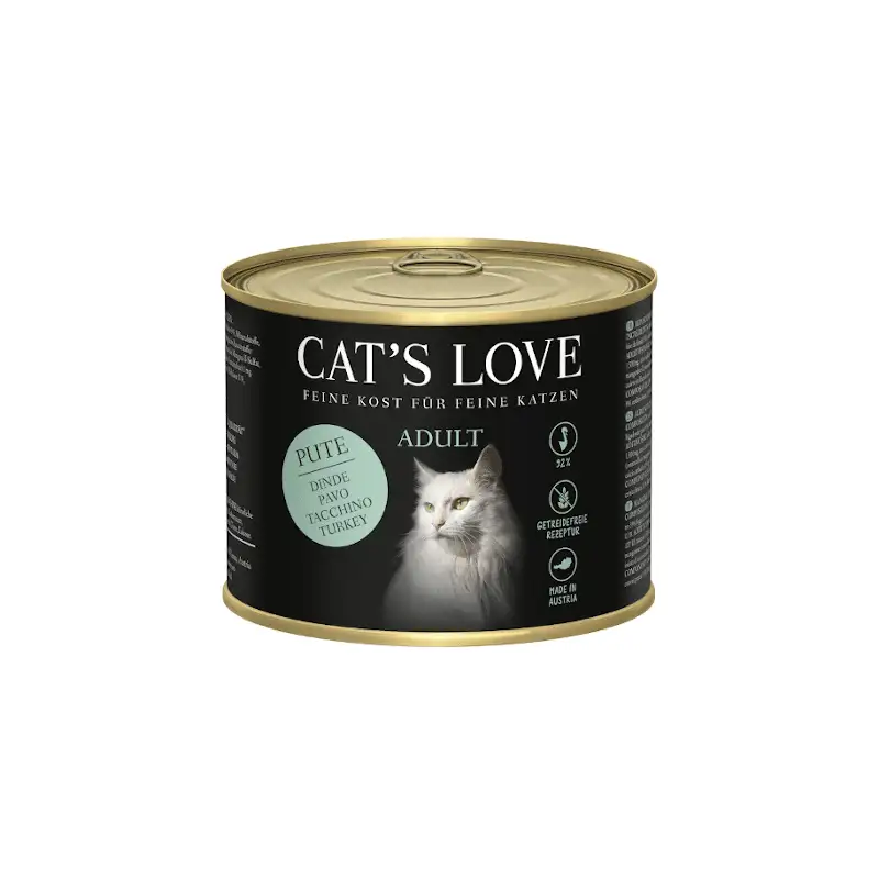 Cat's Love Lata Adult Pavo 200g
