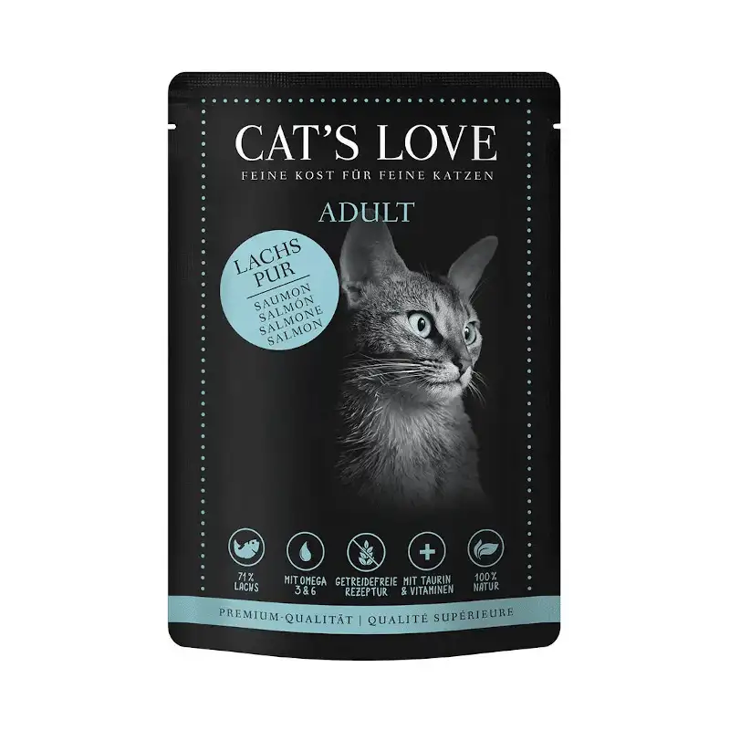 Cat's Love Sobre Adult Salmón 85gr
