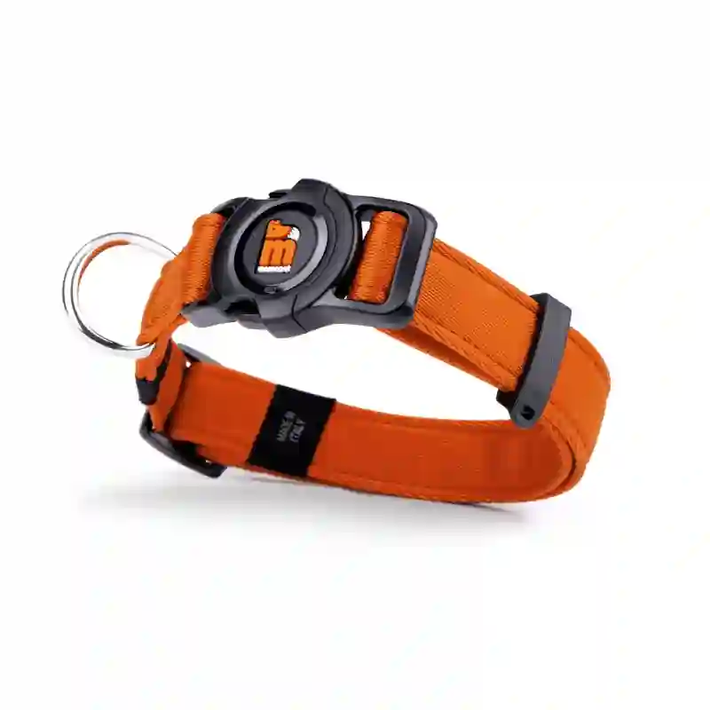 El collar de mi familia Memopet Naranja para Perro