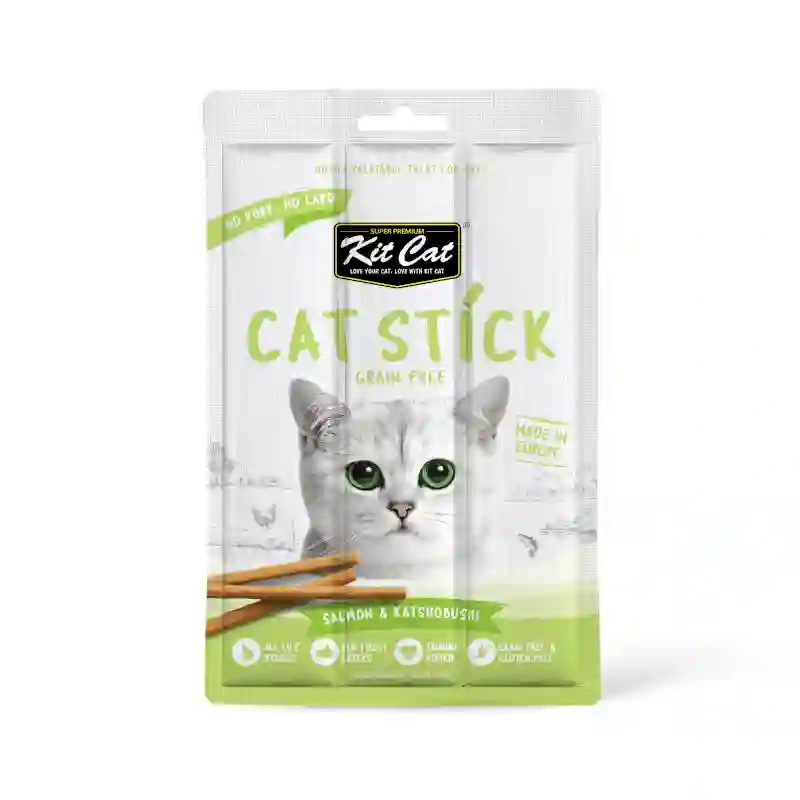 Kit Cat Cat Stick - Salmón y Katsuobushi 15g