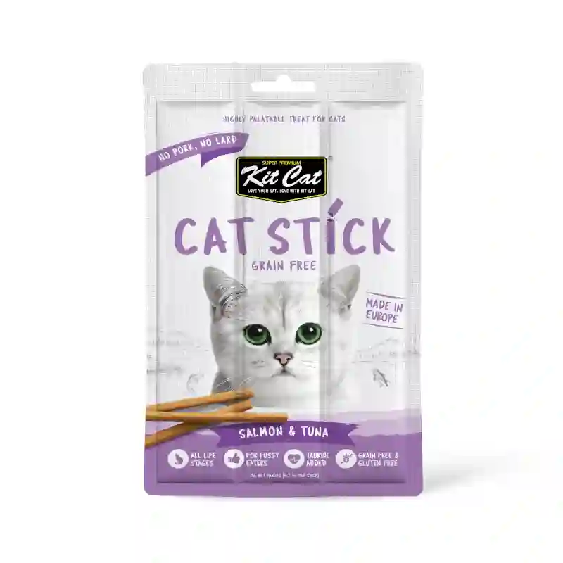 Kit Cat Cat Stick - Salmón y Atún 15G
