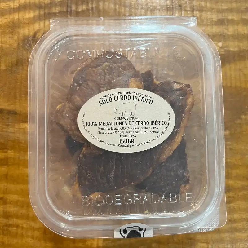 Solo Cerdo Ibérico en Envase Compostable 150G