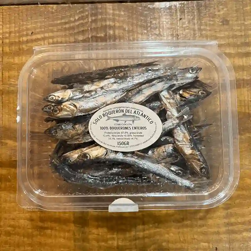 Solo boquerón del atlánnico en envase compostable 150g
