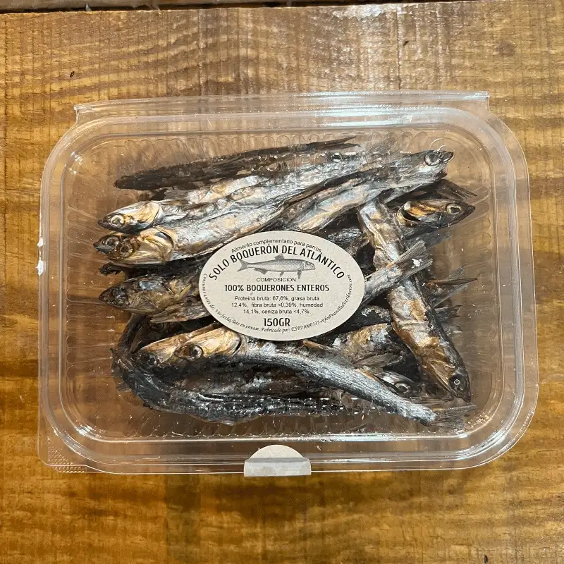 Solo boquerón del atlánnico en envase compostable 150g