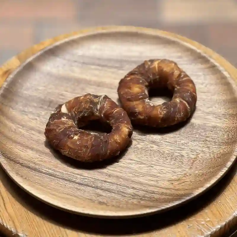 Donut de Piel Con Pato Pequeño