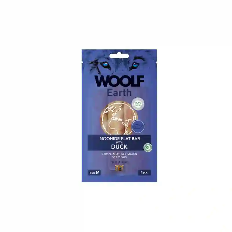 Woolf Earth Noohide Sticks Pato M 90g
