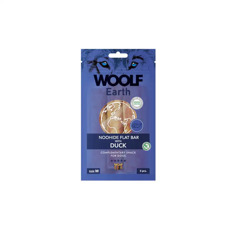 Woolf Earth Noohide Sticks Pato M 90g