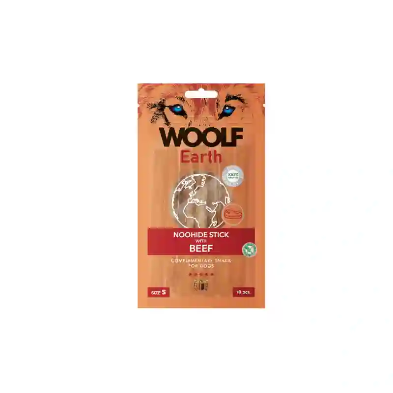 Woolf Earth Noohide Sticks ternera s 90g