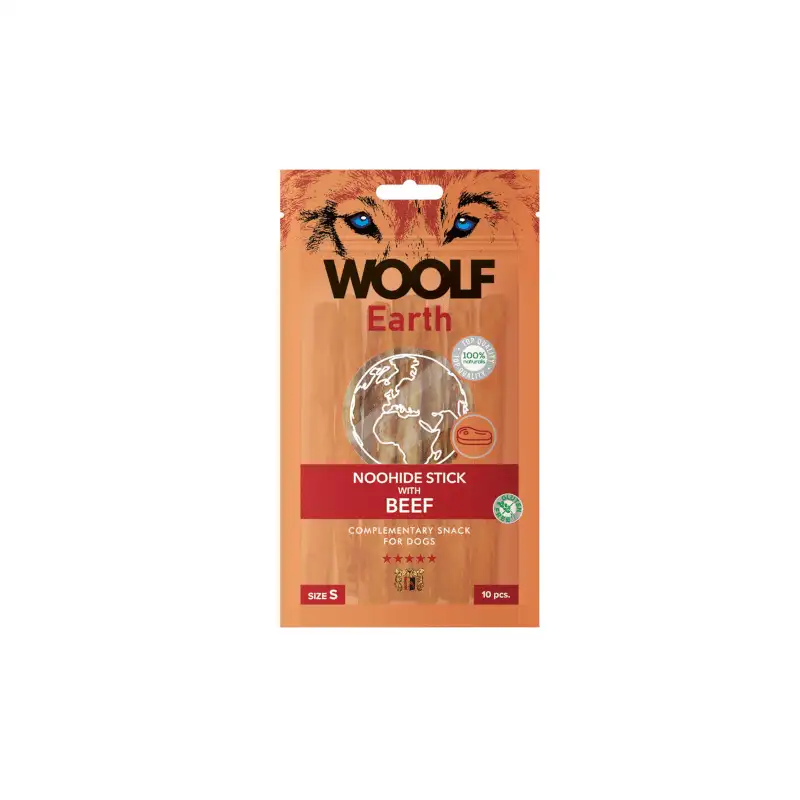 Woolf Earth Noohide Sticks ternera s 90g