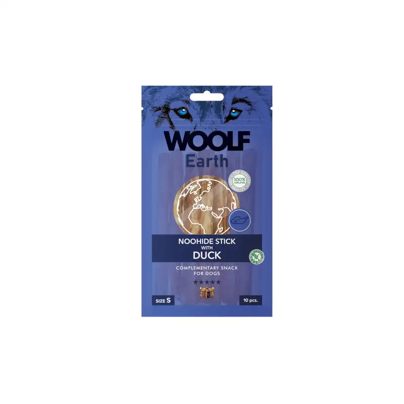 Woolf Earth Noohide Sticks Pato S 90g