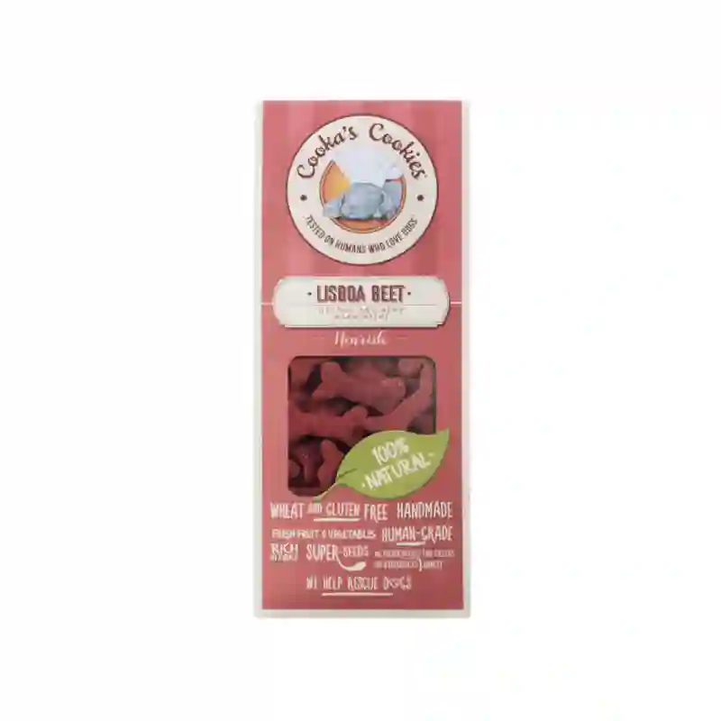 Cooka`s Cookies Galletas Horneadas Lisboa Beet 100g