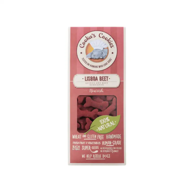 Cooka`s Cookies Galletas Horneadas Lisboa Beet 100g