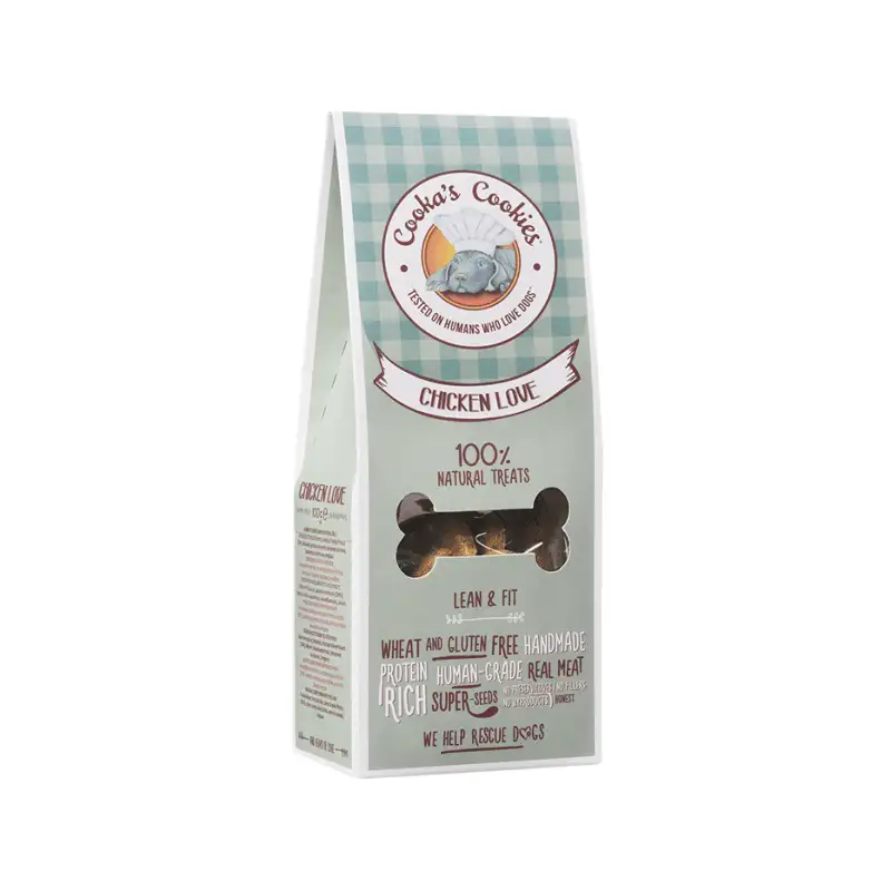 Cooka's Cookies Galletas Horneadas Chicken Love 100g