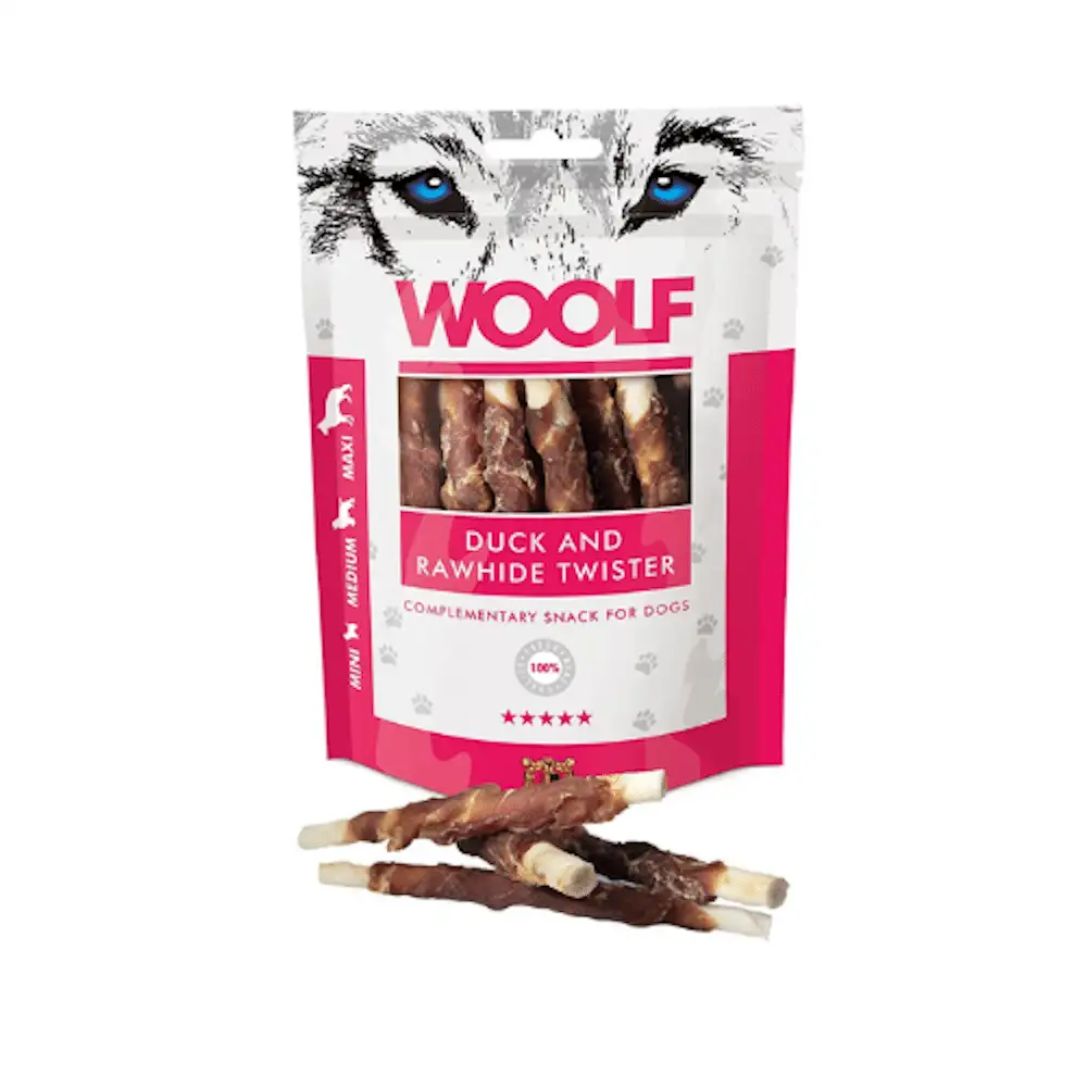 Woolf Snacks Rolls de Pato 100g