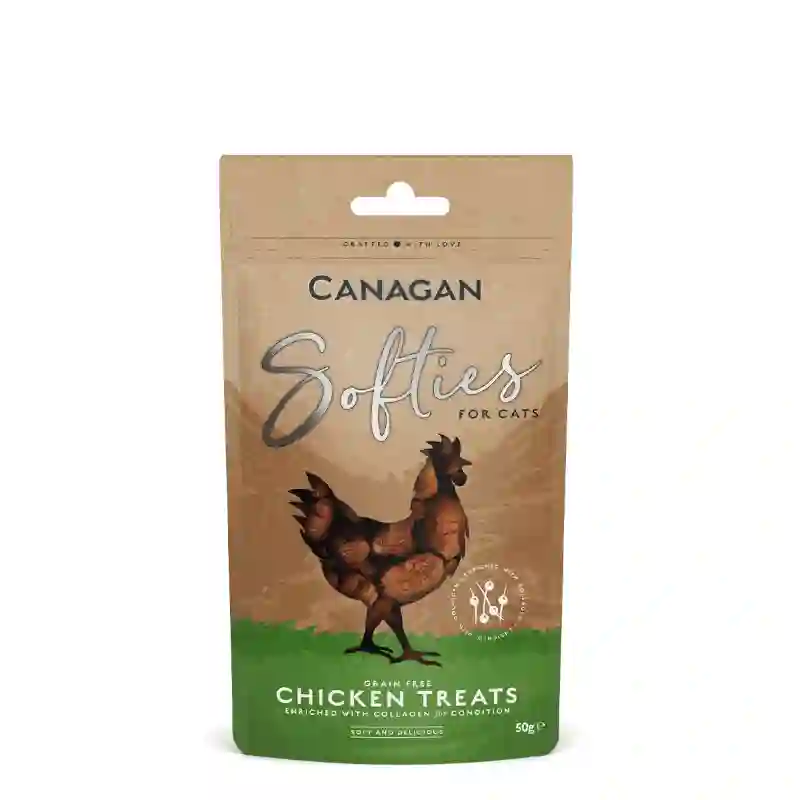 Canagan Softies Premios Tiernos para Gato de Pollo 50g