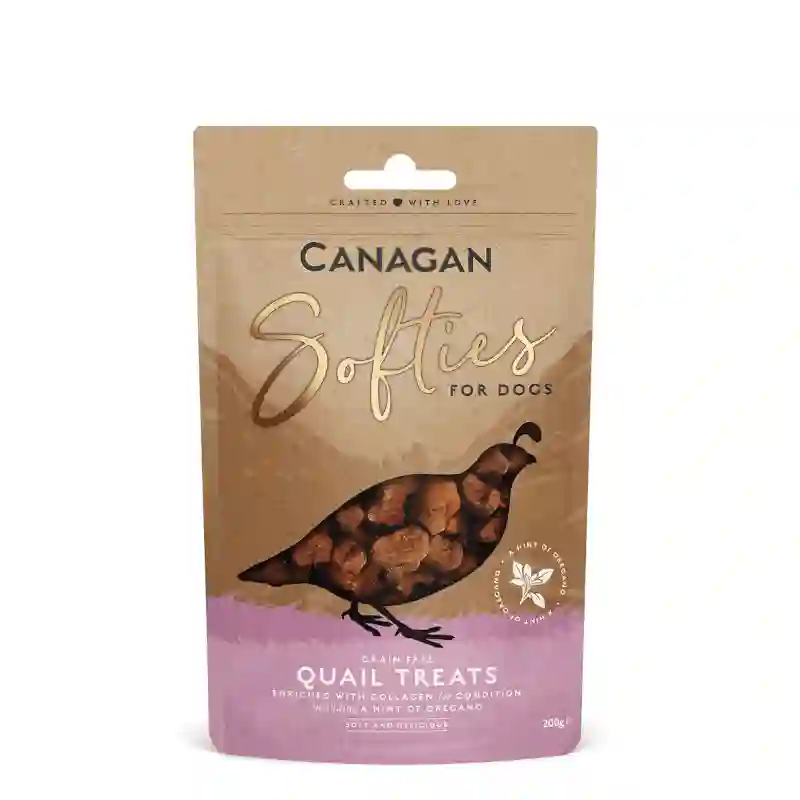 Canagan Softies Premios Tiernos para Perro de Codorniz 200g