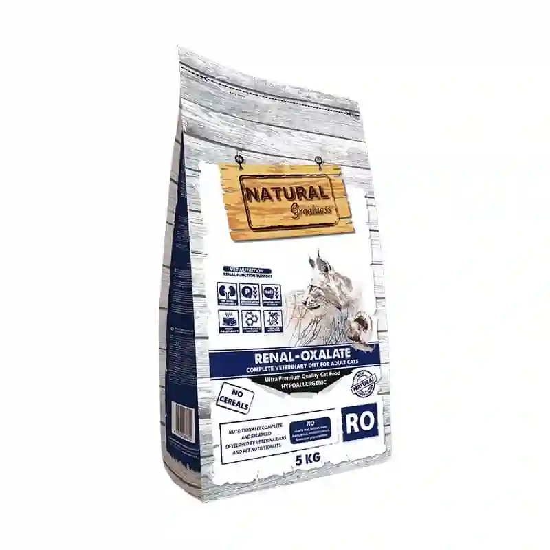 Grandeza natural receta renal-oxalato para gatos