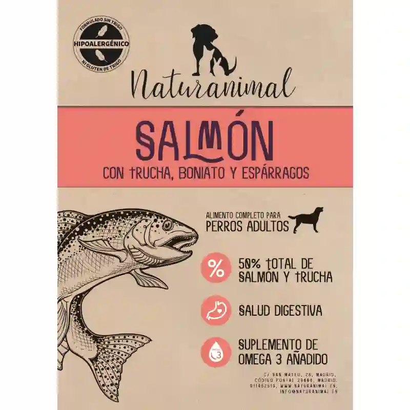 Receta de Salmón para Perros