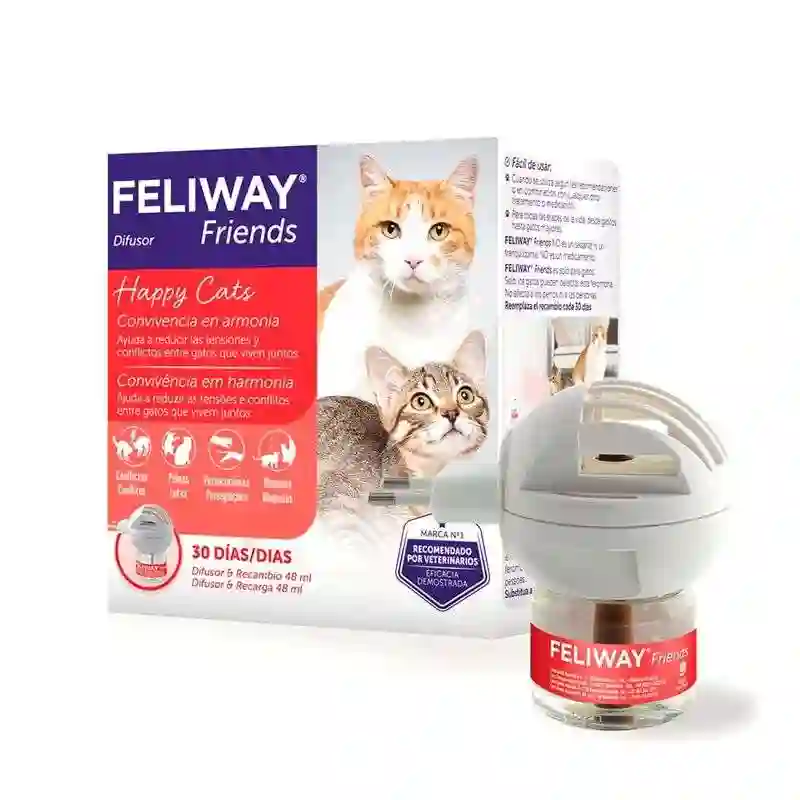 Feliway Friends DiCusor + Recambio 48ml