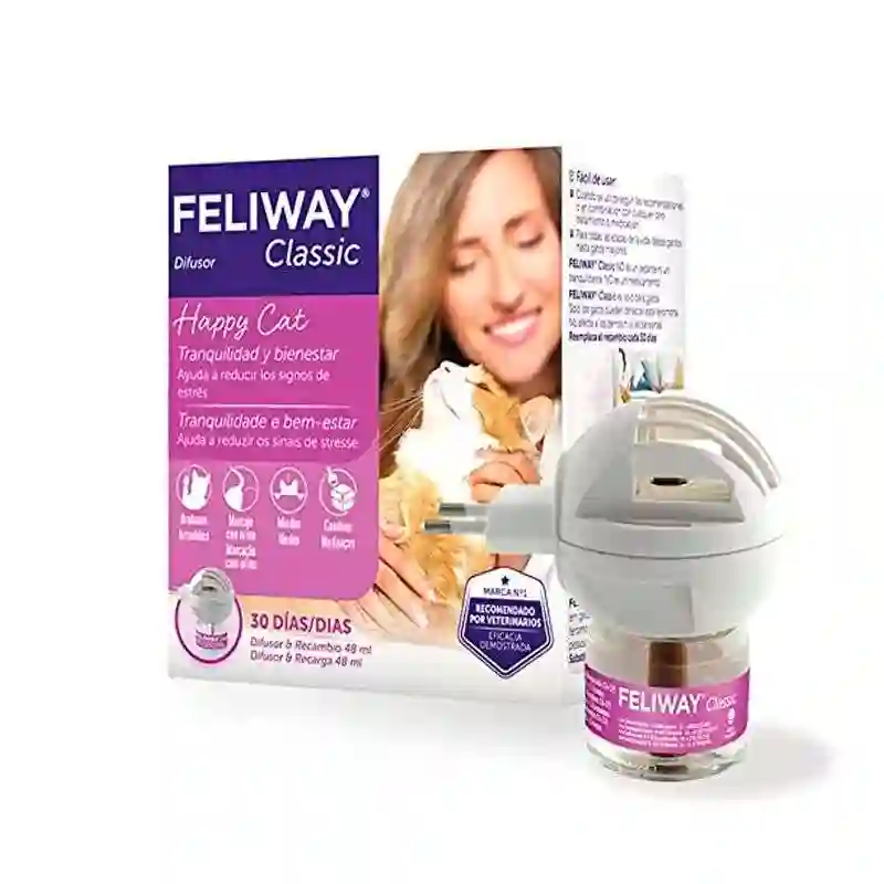 Feliway Classic DiCusor + Recambio 48ml