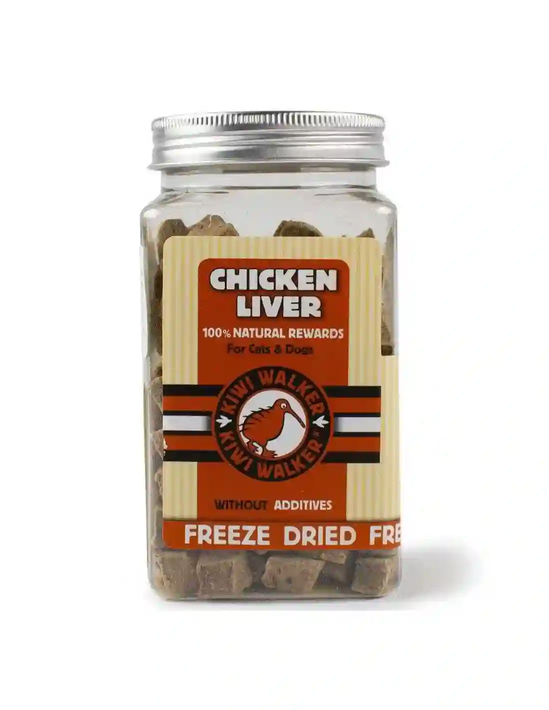 Kiwi Walker Snack Liofilizado Hígado de Pollo 115g