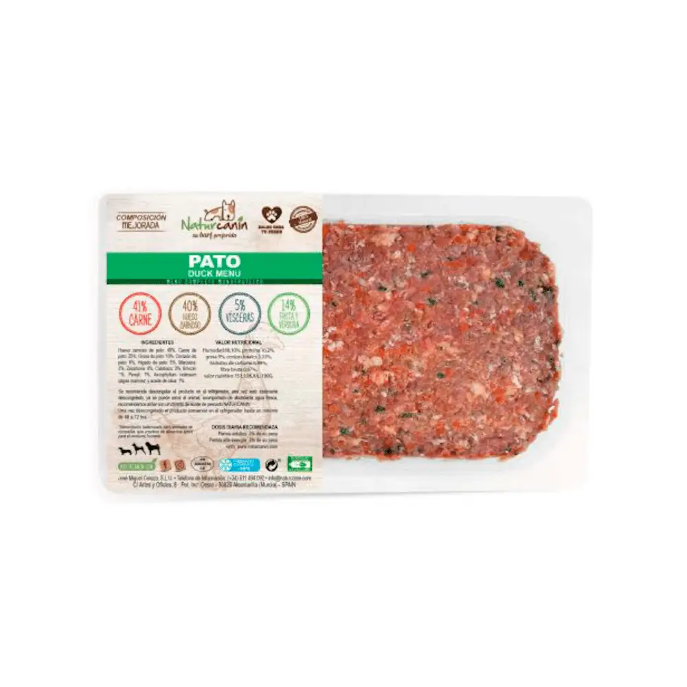 Naturcanina Menú de Pato para Perros