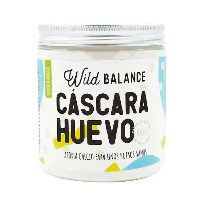 Balance salvaje CÁScara de Huevo Orgánica 100g