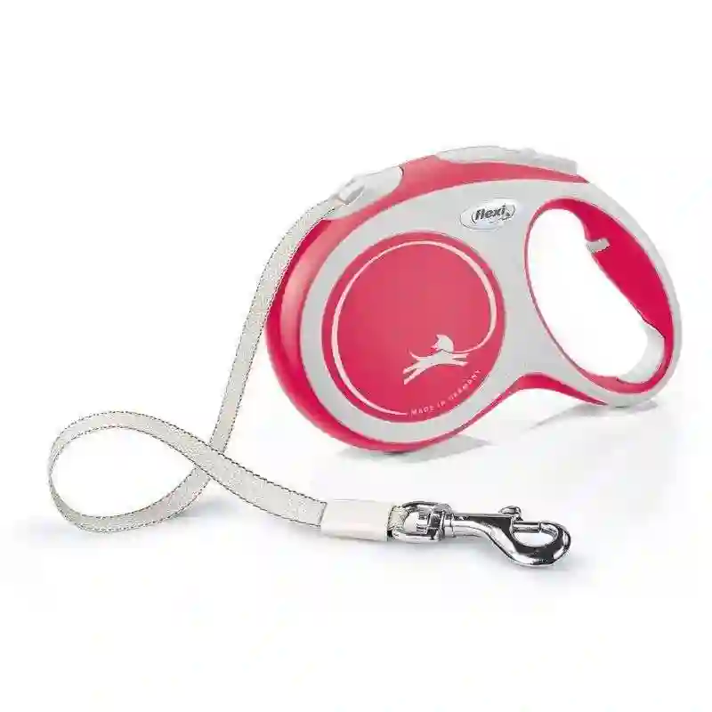 Flexi New Comfort Correa Extensible Rojo de Cinta