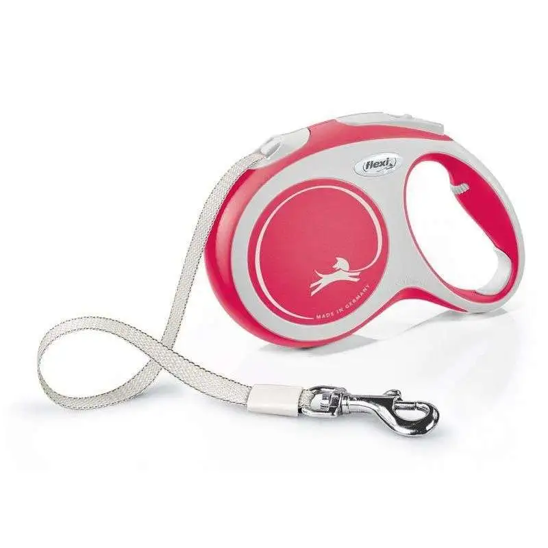 Flexi New Comfort Correa Extensible Rojo de Cinta