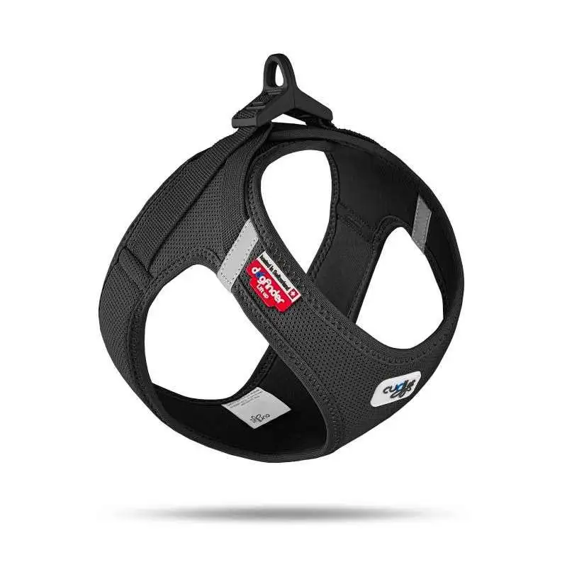 Curli Arnés Air Mesh Broche Negro Negro