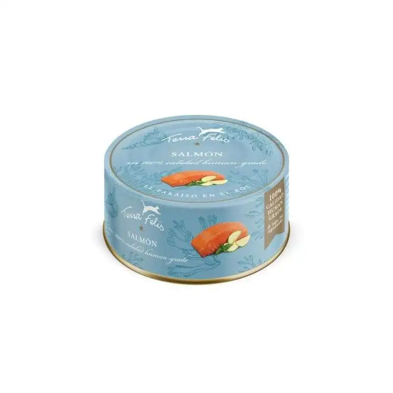 Terra Felis lata Salmón 80g
