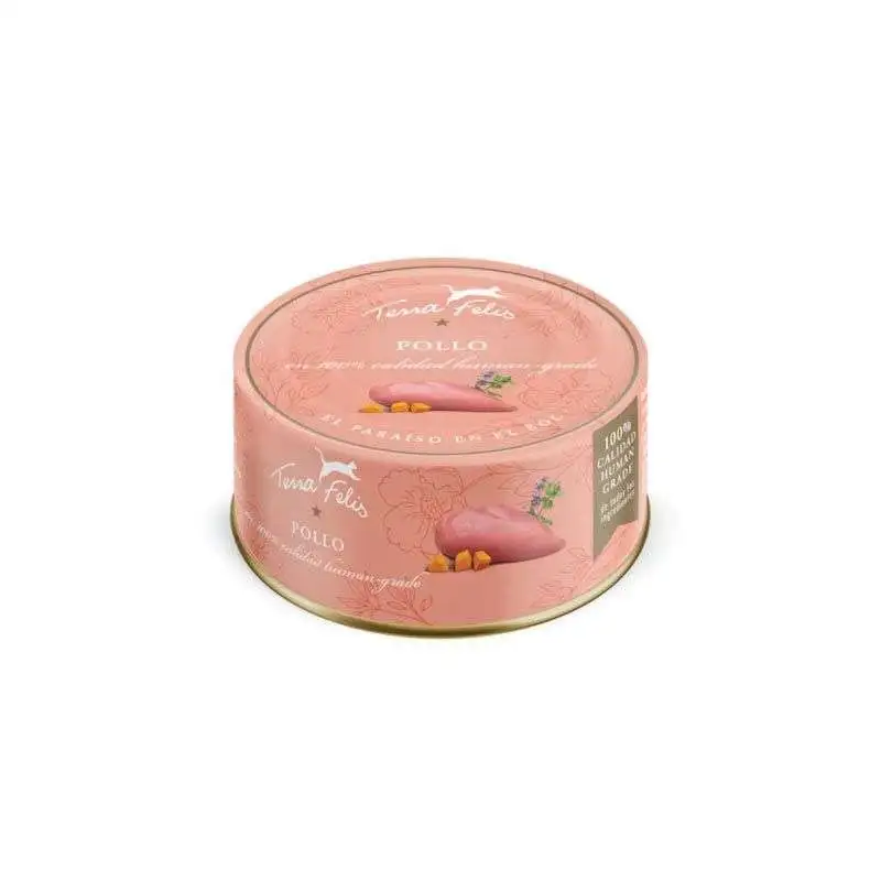 Terra Felis lata pollo 80g