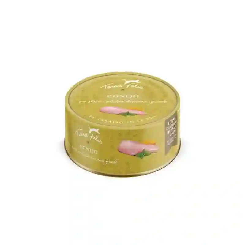 Terra Felis lata Conejo 80G