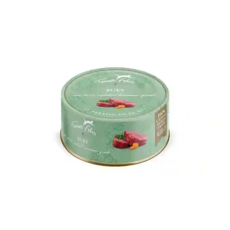 Terra Felis lata buey 80g