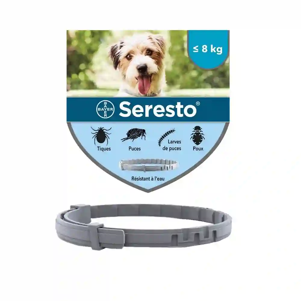 Seroesto Collar Antiparasitario Para Perros de Hasta 8kg