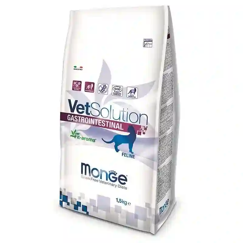 Monge Vet Solution Gastrointestinal para Gatos 1,5kg