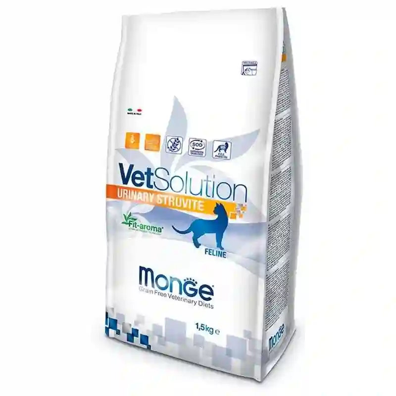 Monge Vet Solution Urinary Cáculos de Estruvita 1,5kg