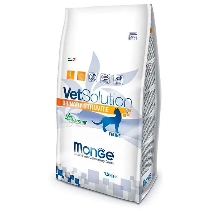 Monge Vet Solution Urinary Cáculos de Estruvita 1,5kg