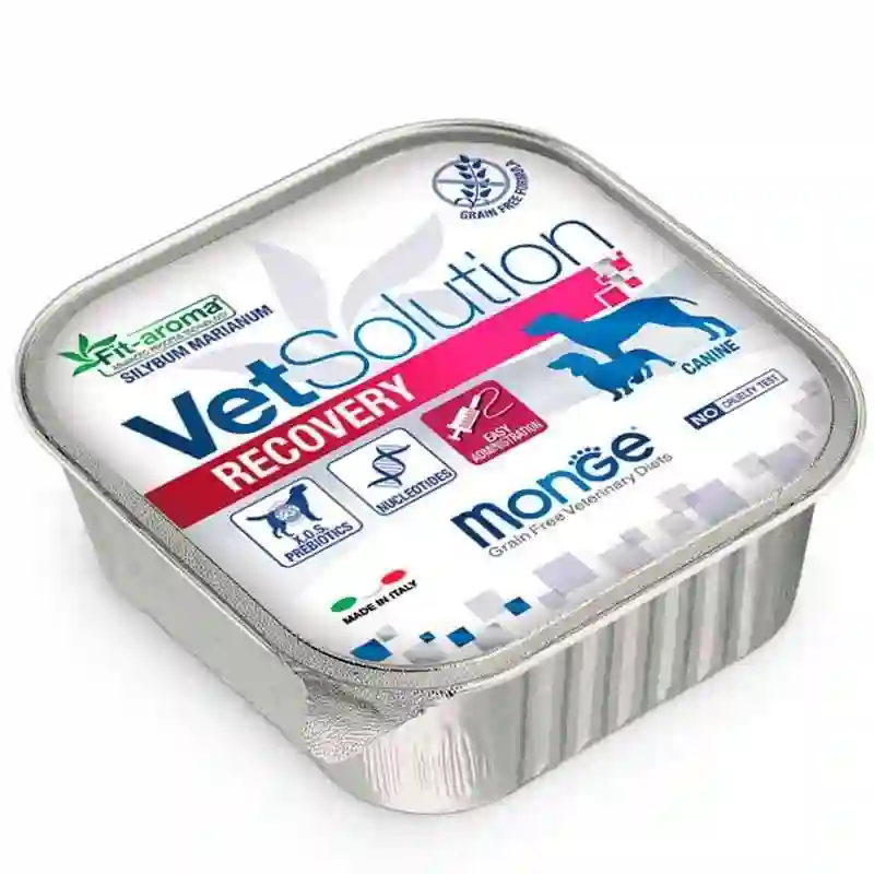 Monge Vetsolution Tarrina Recovery para Perros 150g