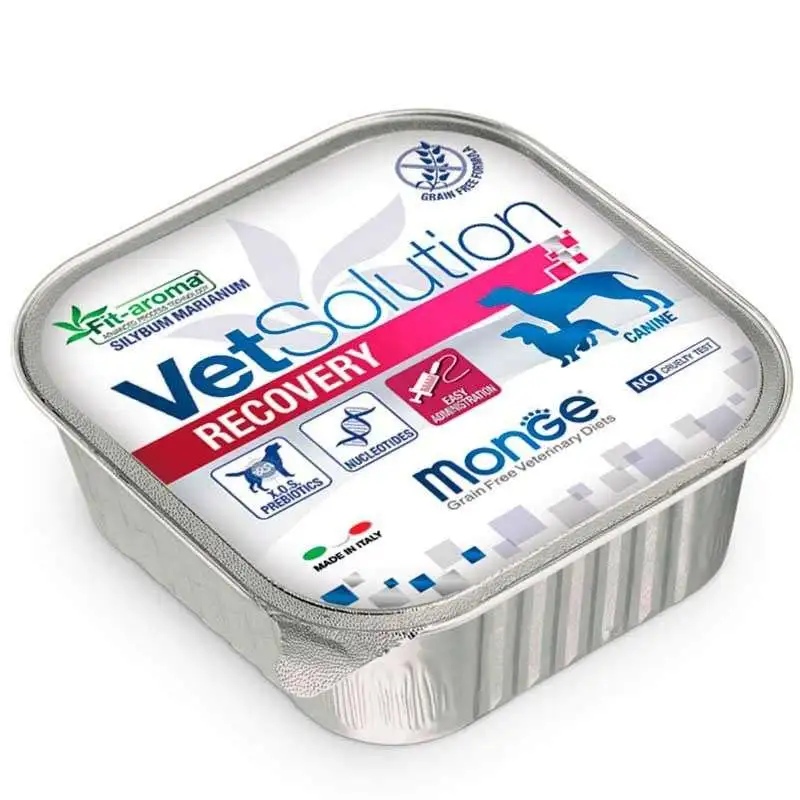 Monge Vetsolution Tarrina Recovery para Perros 150g