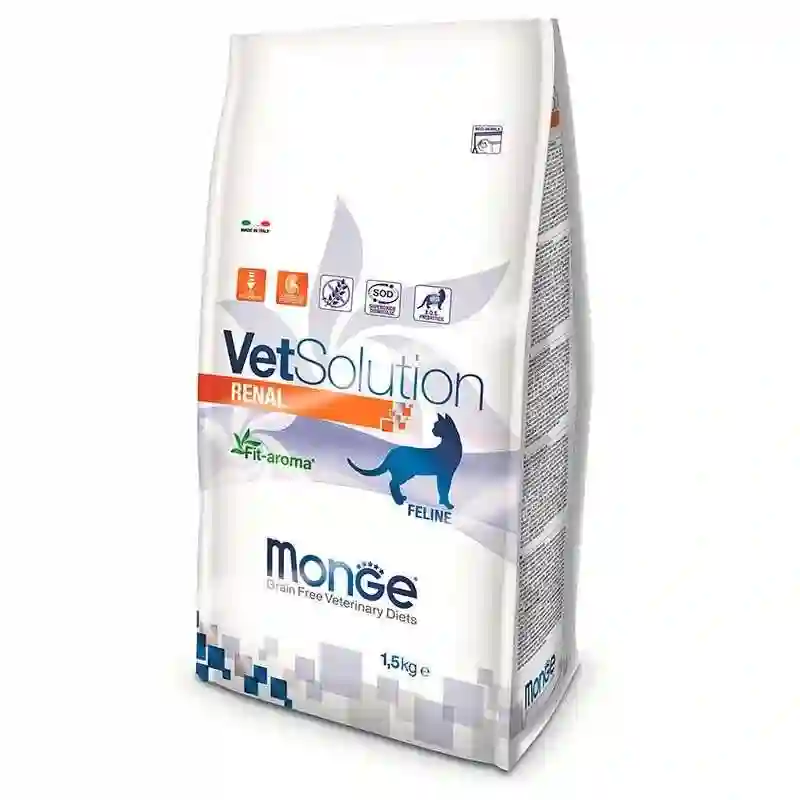 Monge Vet Solution Renal para Gatos 1,5kg